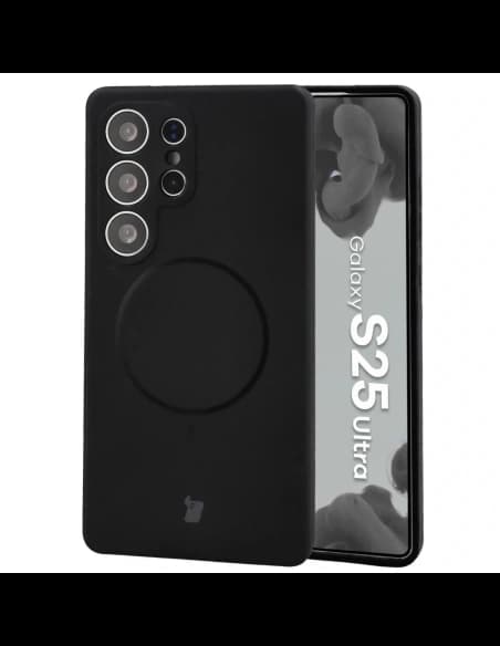 Bizon Soft Case Magnetic Samsung Galaxy S25 Ultra černý