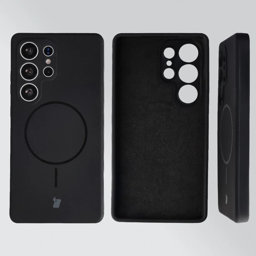 Bizon Soft Case Magnetic Samsung Galaxy S25 Ultra černý - 5