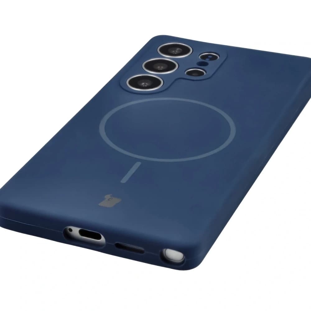 Bizon Soft Case Magnetic Samsung Galaxy S25 Ultra námořnická modř - 3