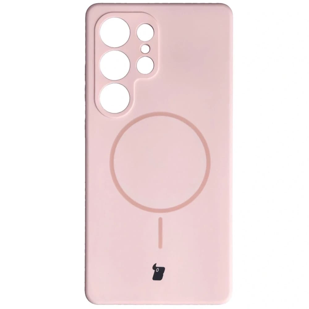 Bizon Soft Case Magnetic Samsung Galaxy S25 Ultra světle růžová - 2