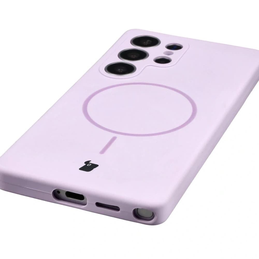 Bizon Soft Case Magnetic Samsung Galaxy S25 Ultra světle fialový - 3