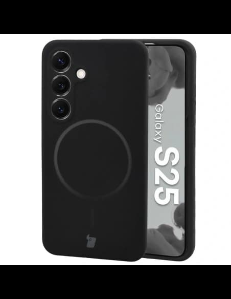 Bizon Soft Case Magnetic Samsung Galaxy S25 černý
