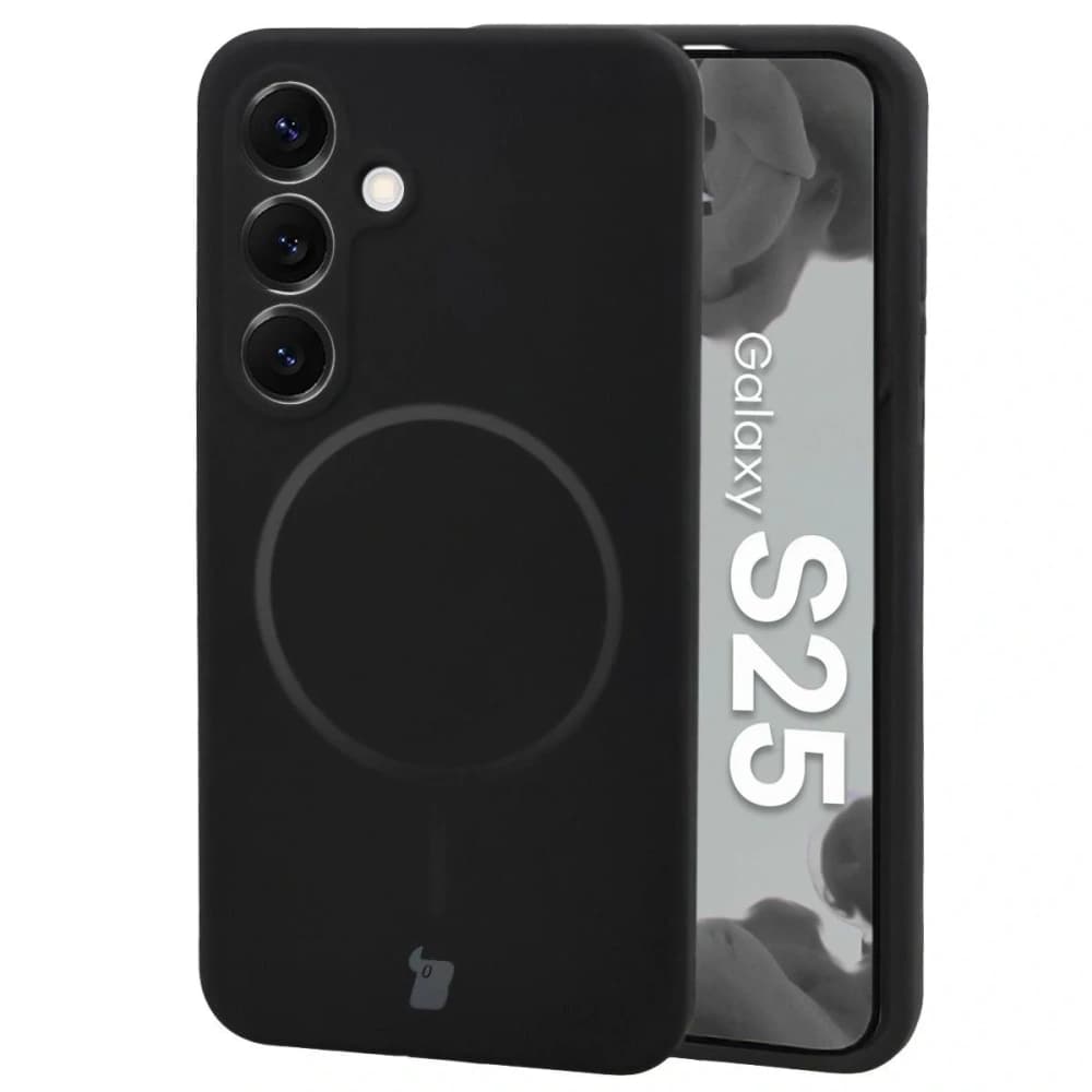 Bizon Soft Case Magnetic Samsung Galaxy S25 černý - 1