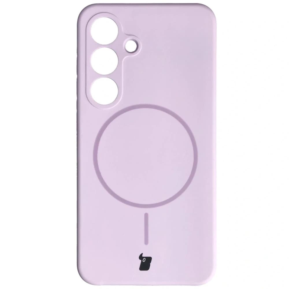 Bizon Soft Case Magnetic Samsung Galaxy S25 světle fialový - 2