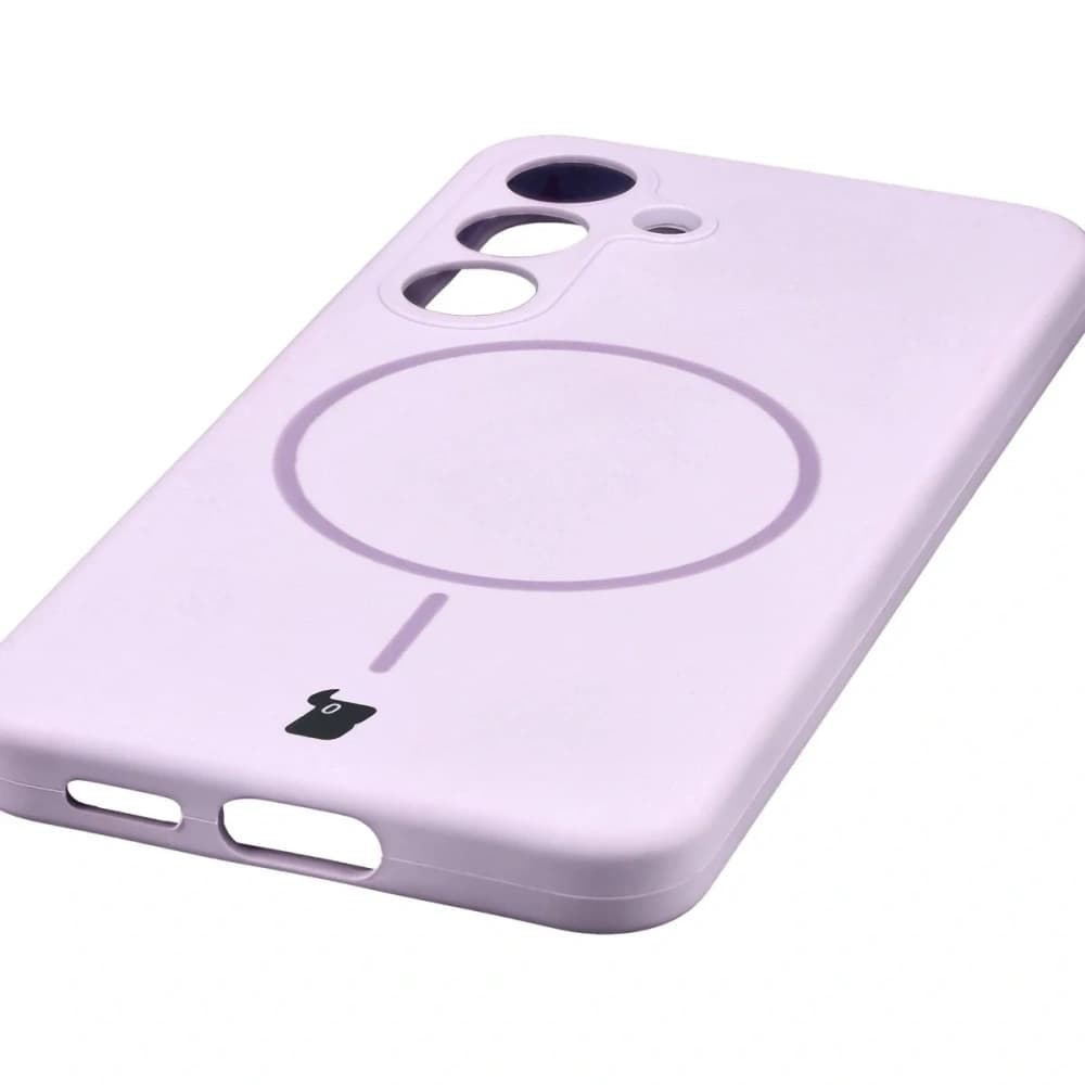 Bizon Soft Case Magnetic Samsung Galaxy S25 světle fialový - 3