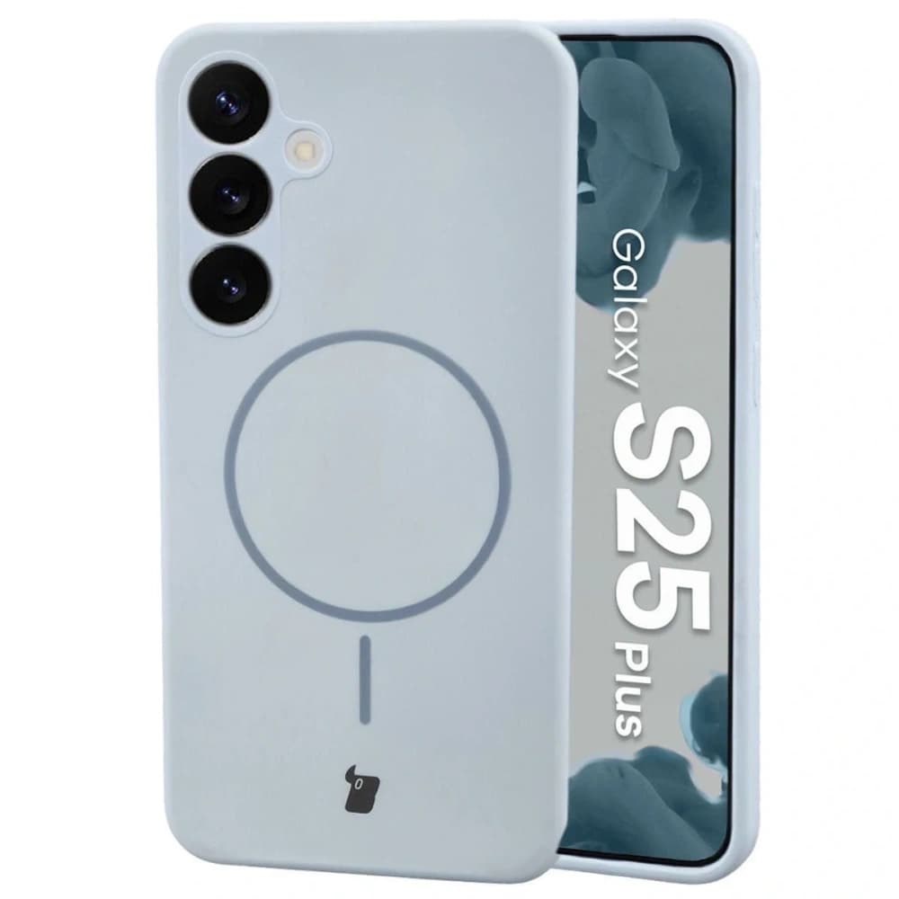 Bizon Soft Case Magnetic Samsung Galaxy S25+ Plus kék - 1