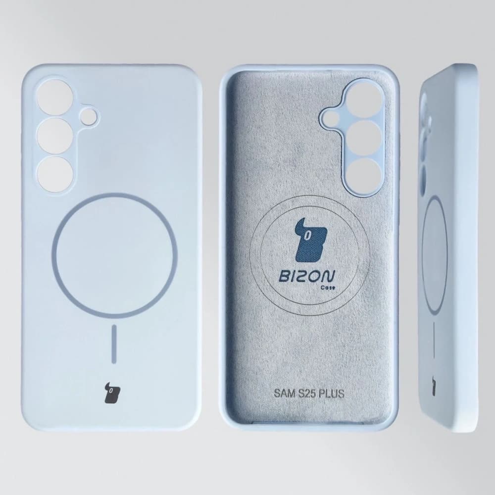 Bizon Soft Case Magnetic Samsung Galaxy S25+ Plus kék - 5