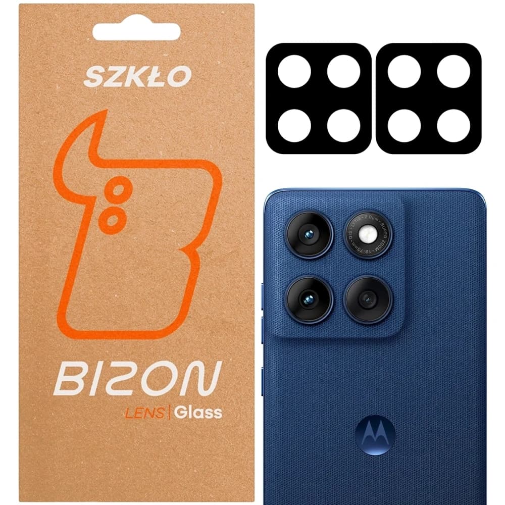 Bizon Glass Lens Motorola Edge 60 [2 PACK] - 1