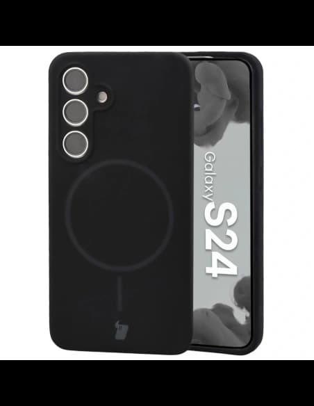 Bizon Soft Case Magnetic Samsung Galaxy S24 black