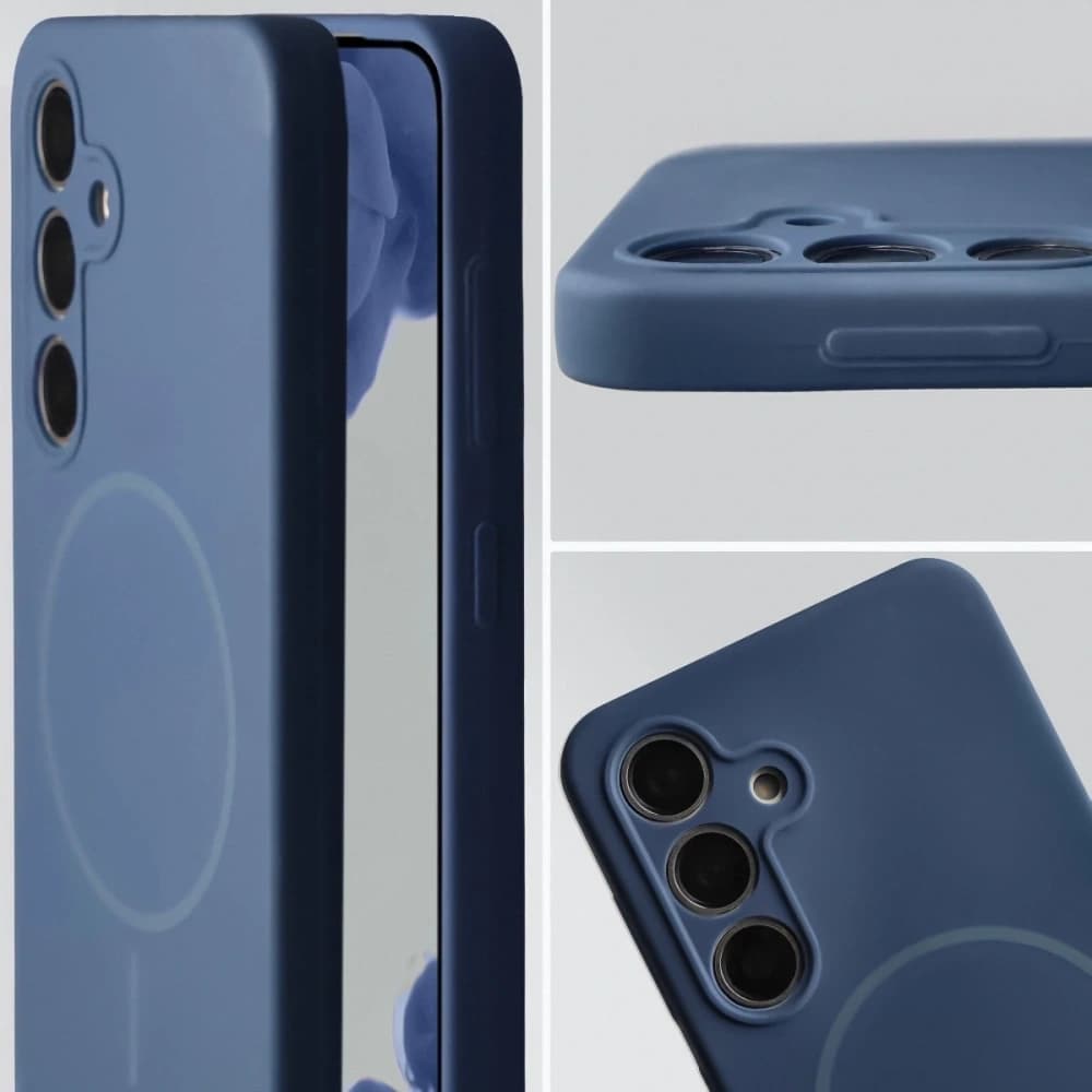 Bizon Soft Case Magnetic Samsung Galaxy S24 navy blue - 6