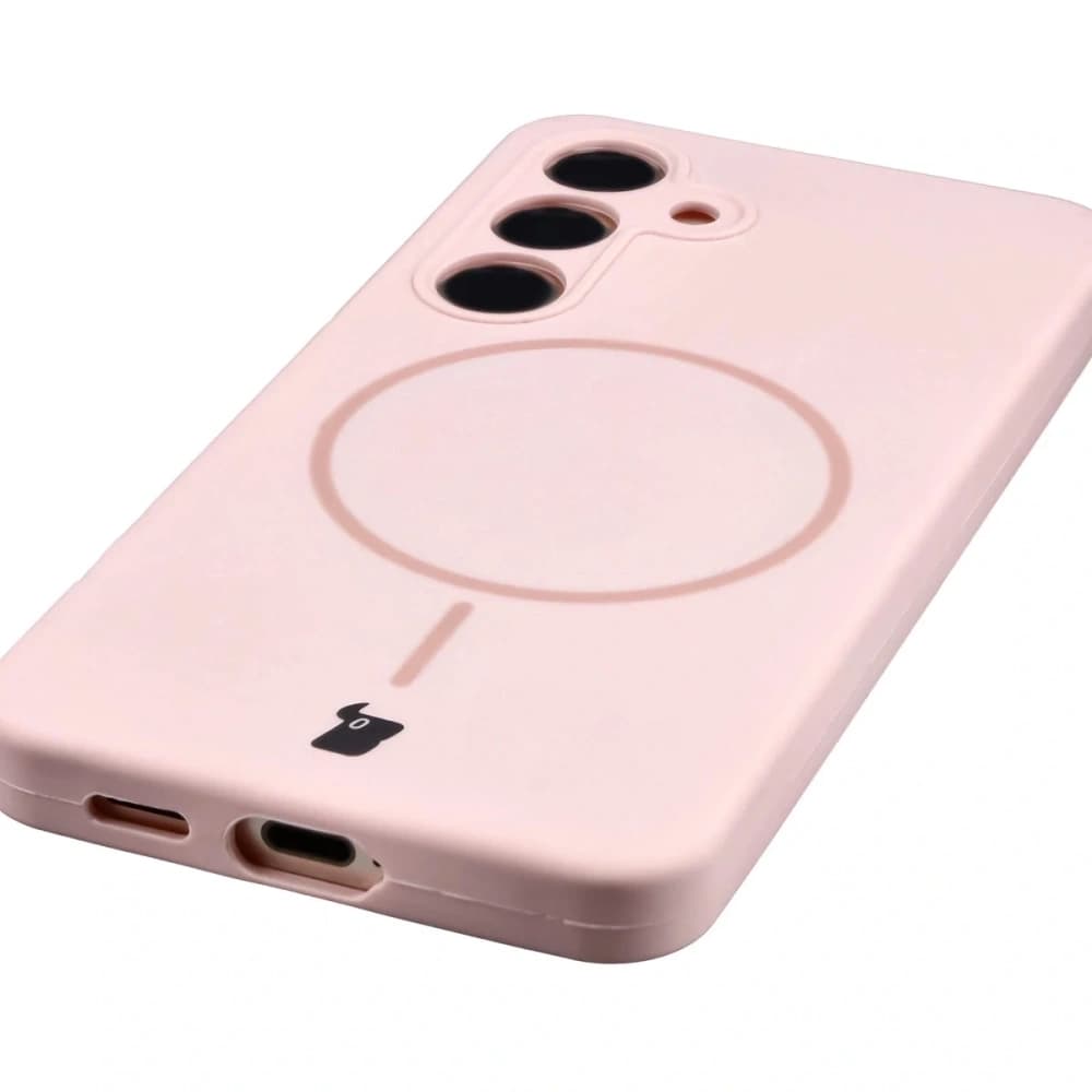 Bizon Soft Case Magnetic Samsung Galaxy S24 light pink - 3