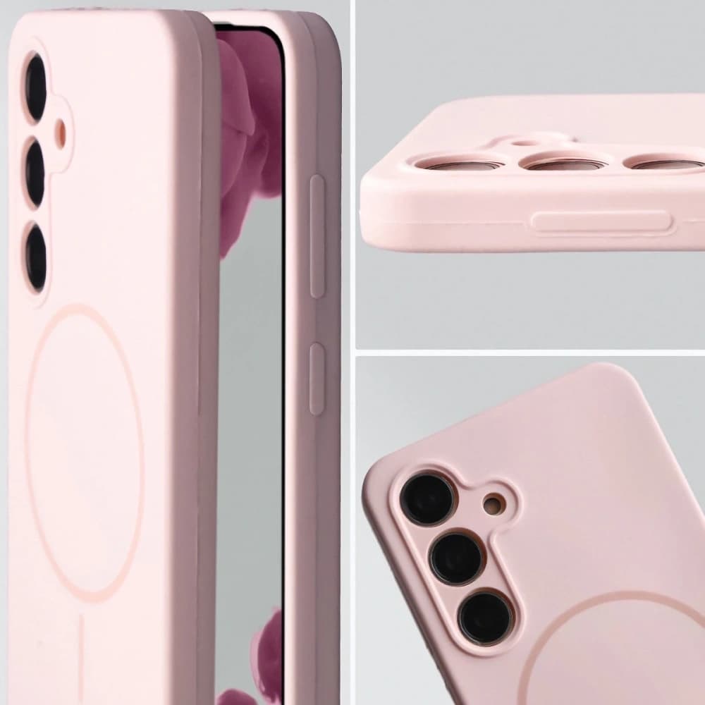 Bizon Soft Case Magnetic Samsung Galaxy S24 light pink - 6