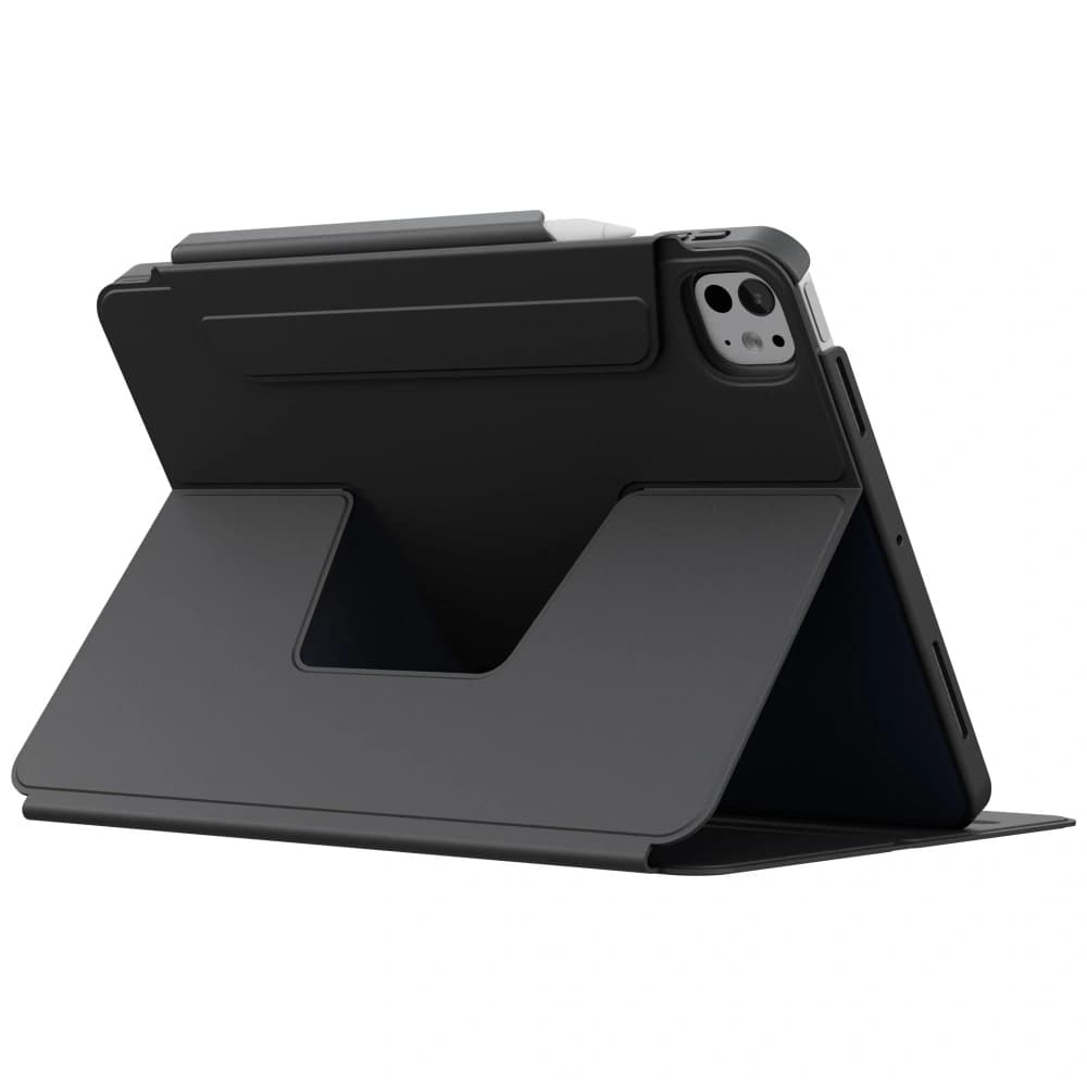 UNIQ Rovus Snapmount Magnetisch 360 Grad Rotierbar Abnehmbar Apple iPad Pro 13" 2024 schwarz - 6
