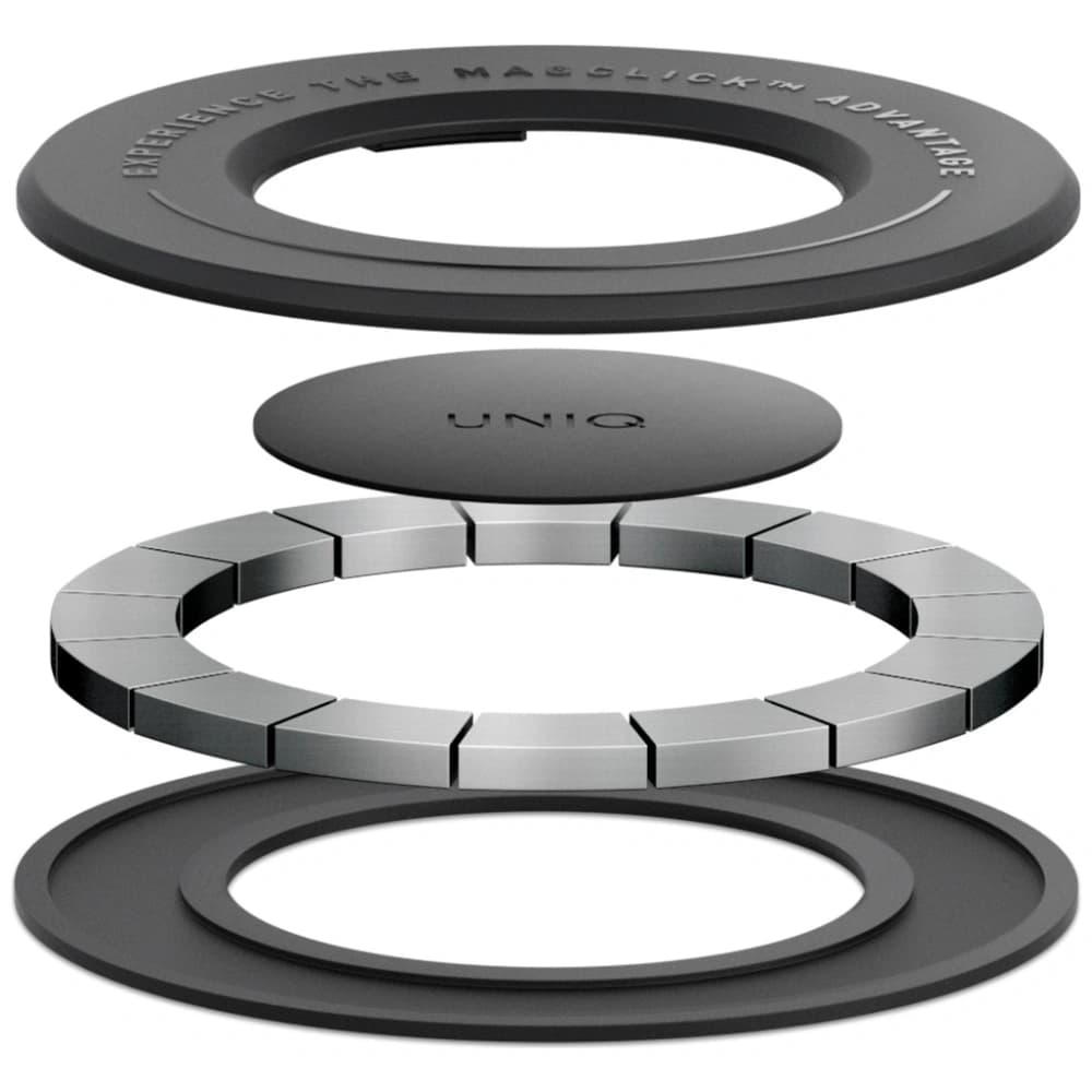UNIQ SnapMount magnetic holder self-adhesive black - 3