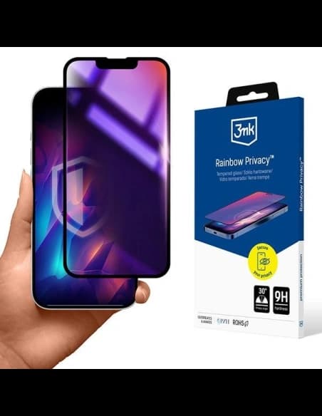 3MK Rainbow Privacy Apple iPhone 13 / 13 Pro / 14