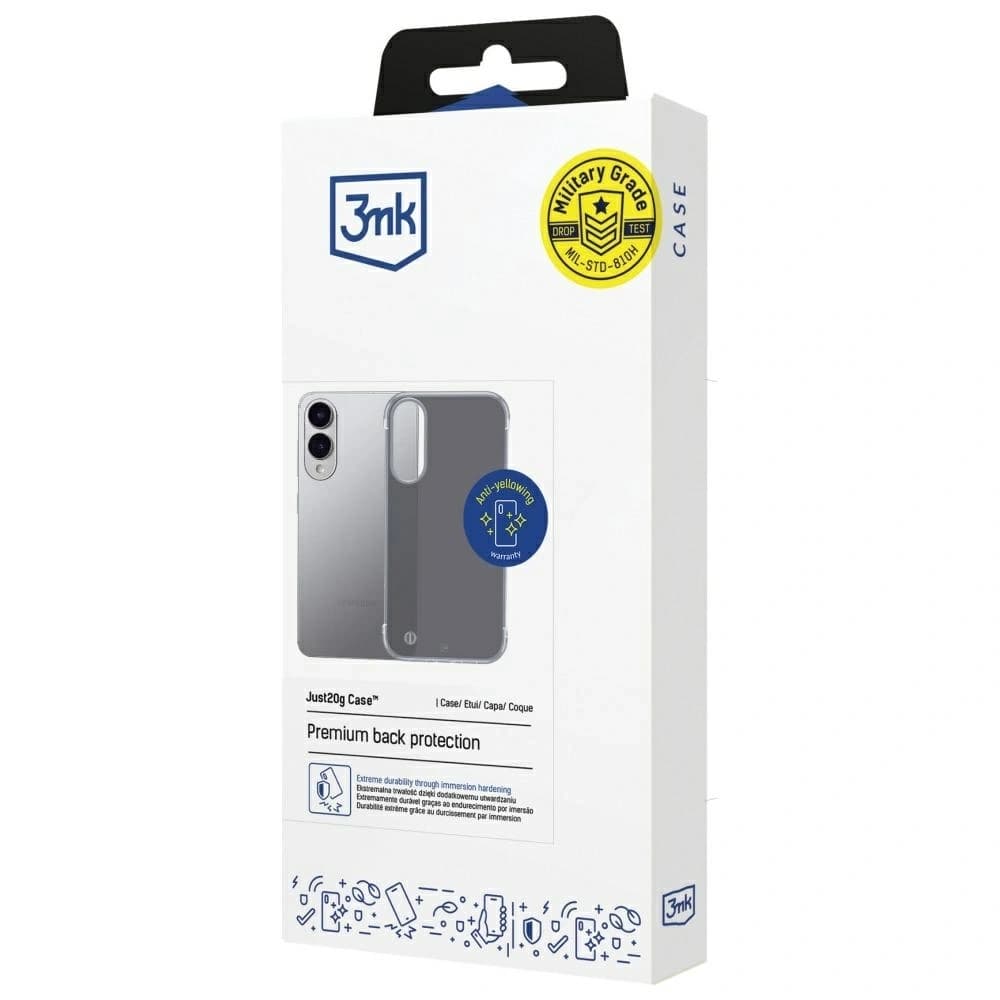 3MK Just20g Matt tok Samsung Galaxy S25 Edge fekete - 7