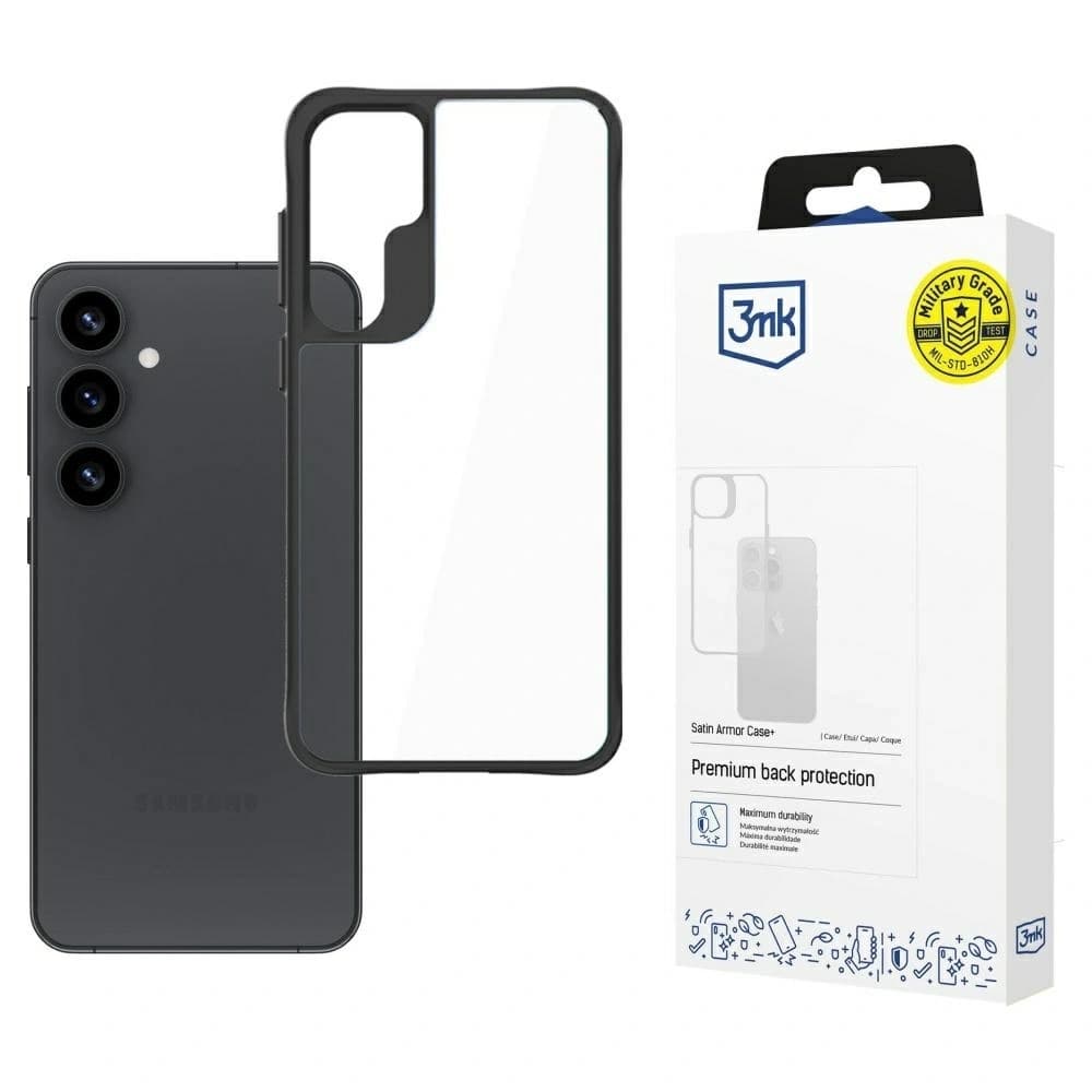 3MK Satin Armor Case+ Samsung Galaxy S25 - 1