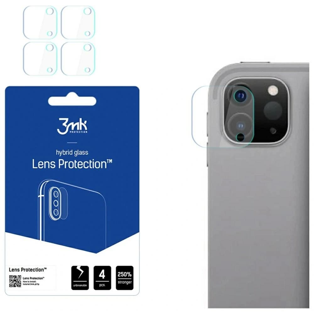 3MK Lencsvédő Apple iPad Pro 12.9” 4 / 5 / 6 / 2020-2022 [4 CSOMAG] - 1