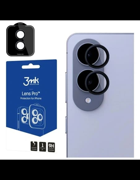 3MK Linsenschutz Pro Samsung Galaxy S25 Edge schwarz