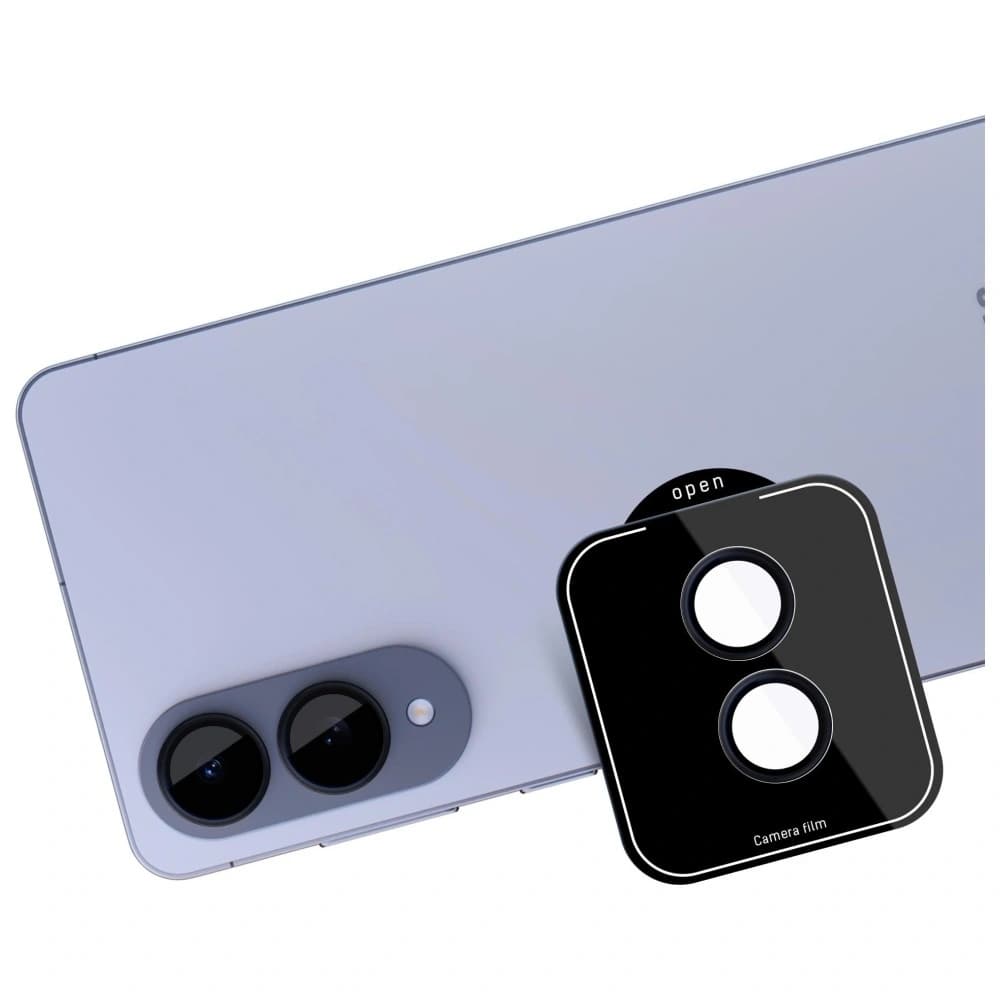 Protecție lentilă 3MK Pro pentru Samsung Galaxy S25 Edge negru - 5