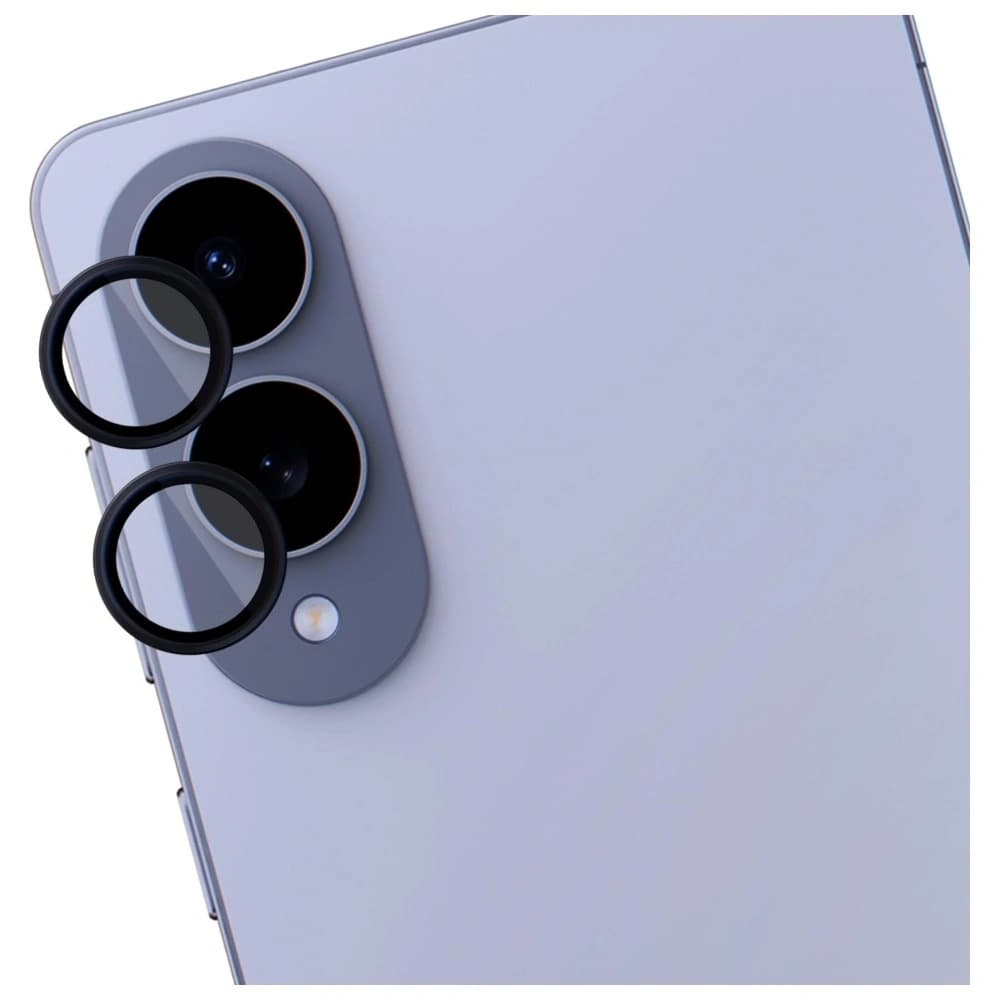 Protecție lentilă 3MK Pro pentru Samsung Galaxy S25 Edge negru - 6