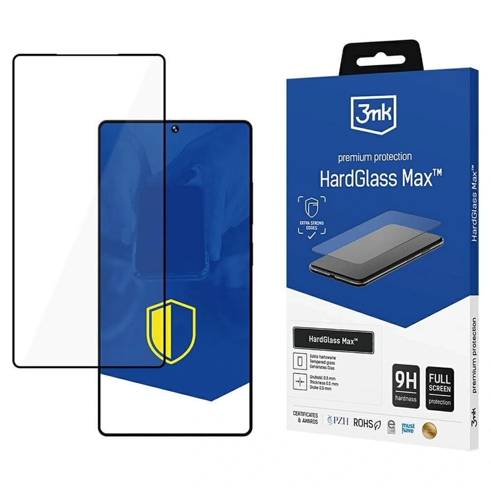 3MK HardGlass Max Samsung Galaxy S25 Ultra schwarz - 1