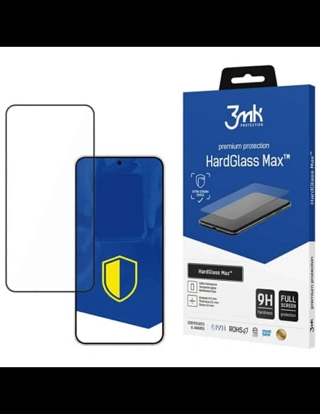 3MK HardGlass Max Samsung Galaxy S25 Edge negru