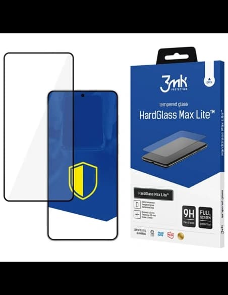 3MK HardGlass Max Lite Samsung Galaxy S25 Edge negru
