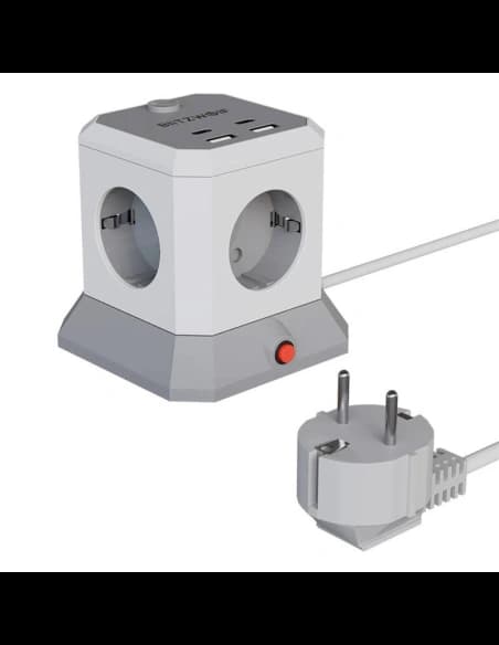 Przedłużacz BlitzWolf BW-EC1 4xAC, 2xUSB-A, 2xUSB-C