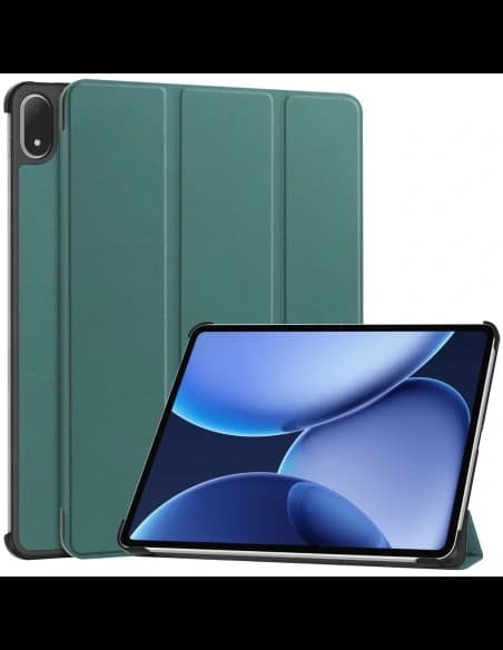 Bizon Case Tab Croc OnePlus Pad 3 / 2 Pro / OPPO Pad 4 / 4 Pro dark green