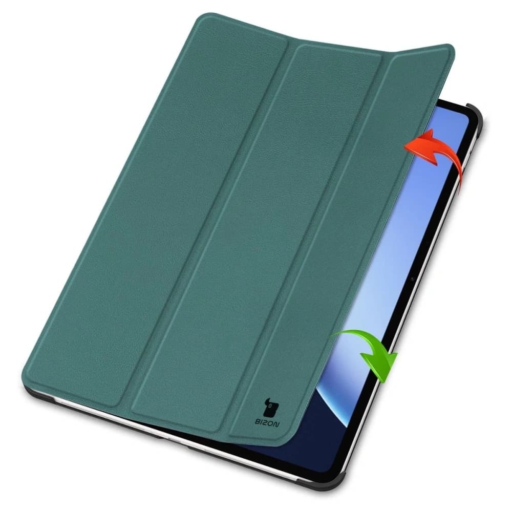 Bizon Case Tab Croc OnePlus Pad 3 / 2 Pro / OPPO Pad 4 / 4 Pro tmavě zelená - 6