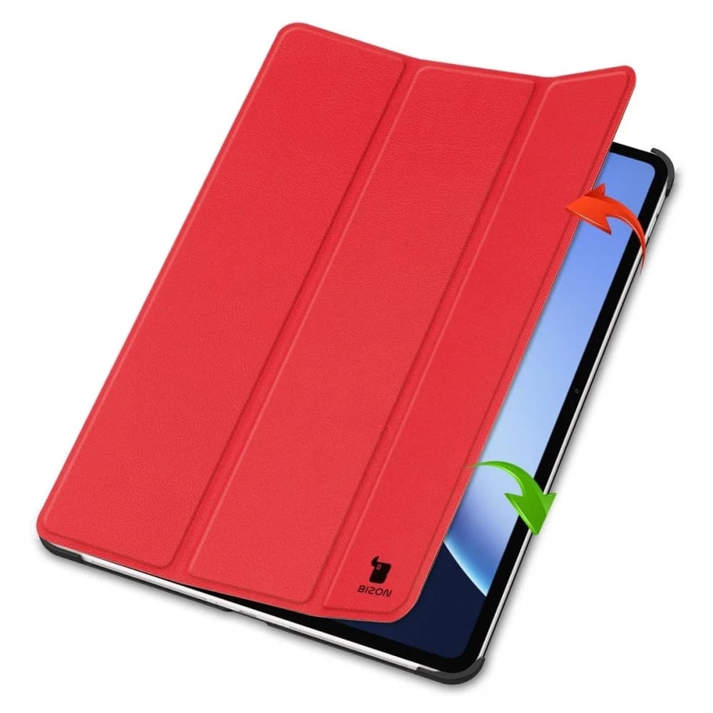 Bizon Case Tab Croc OnePlus Pad 3 / 2 Pro / OPPO Pad 4 / 4 Pro red - 6