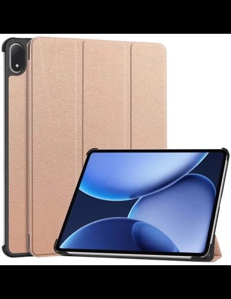 Bizon Case Tab Croc OnePlus Pad 3 / 2 Pro / OPPO Pad 4 / 4 Pro rose gold