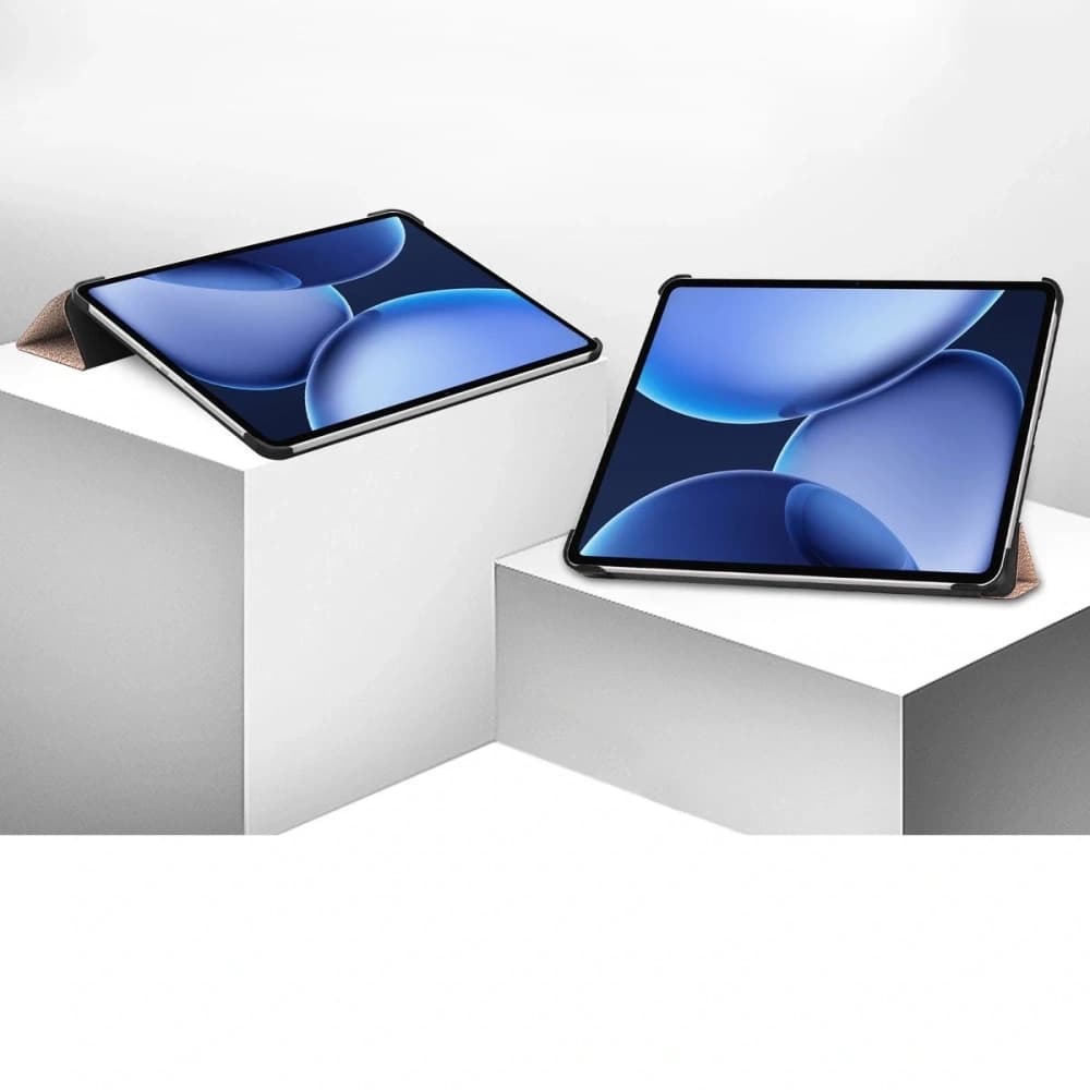 Bizon Case Tab Croc OnePlus Pad 3 / 2 Pro / OPPO Pad 4 / 4 Pro Roségold - 2