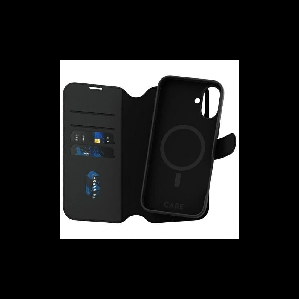CARE von PanzerGlass Feature Tango 2in1 Wallet MagSafe für Apple iPhone 16 Plus schwarz - 2