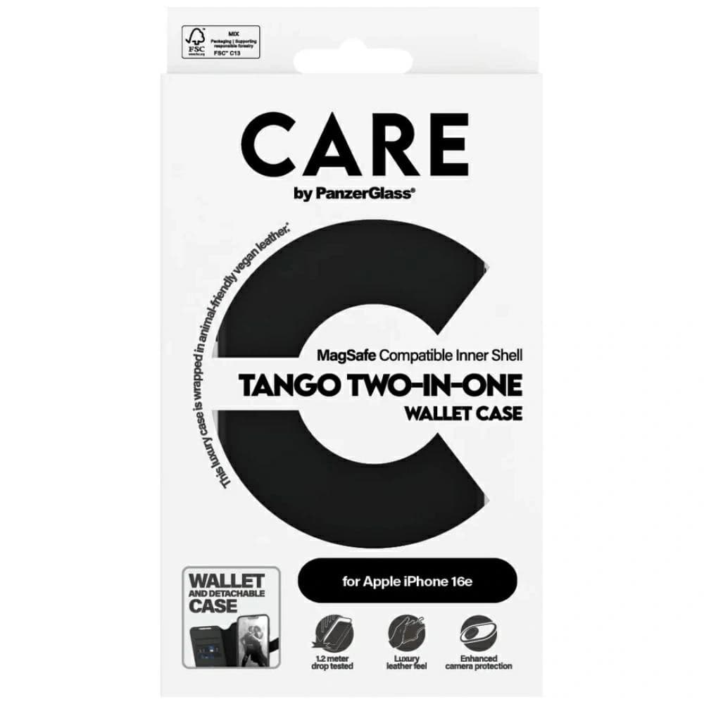 CARE de PanzerGlass Caracteristică Tango 2w1 Wallet MagSafe Apple iPhone 16e negru - 4