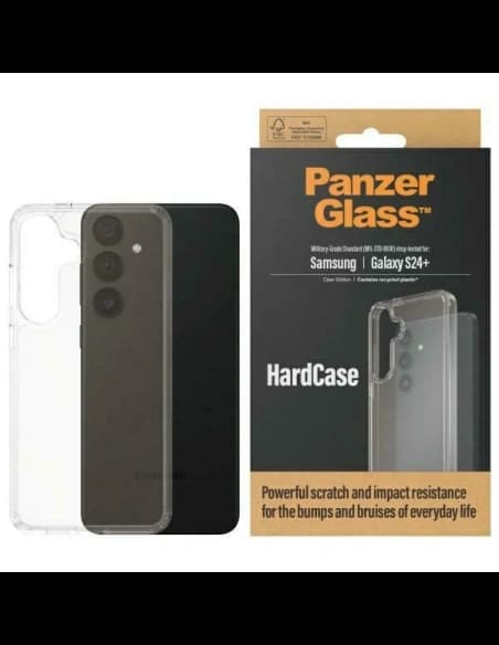 PanzerGlass HardCase Samsung Galaxy S24+ Plus de grad militar transparent