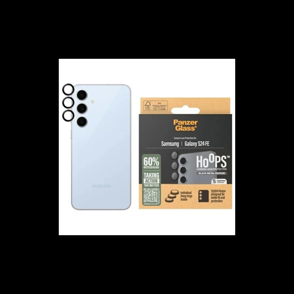 PanzerGlass Hoops Kamera Samsung Galaxy S24 FE schwarz