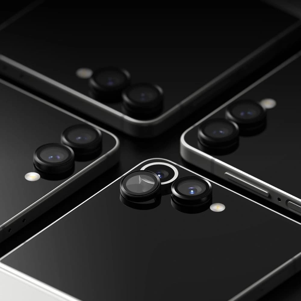 Ringke Kamera Rahmen Schutz Samsung Galaxy Z Flip 7 Schwarz [2 PACK] - 6