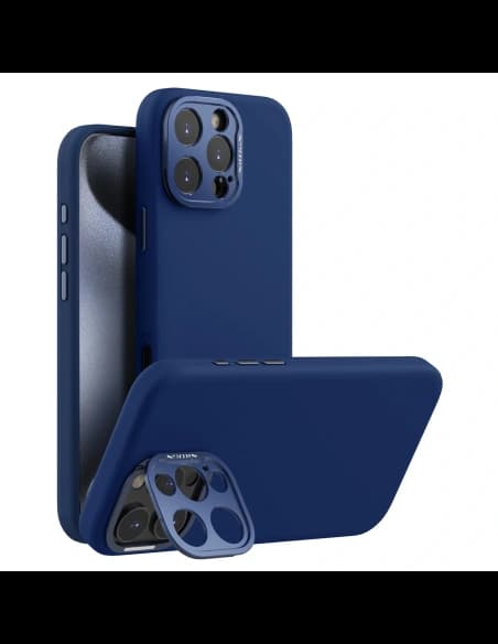 Nillkin LensWing Prop Magnetische Hülle für Apple iPhone 16 Pro Max Blau