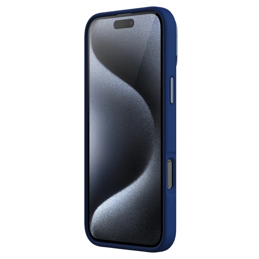 Husa magnetică Nillkin LensWing Prop pentru Apple iPhone 16 Pro Max Albastră - 3