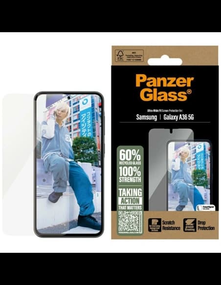 PanzerGlass Ultra-Wide Fit Samsung Galaxy A36 5G