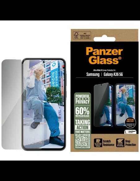 PanzerGlass Ultra-Wide Fit Privacy Samsung Galaxy A36 5G
