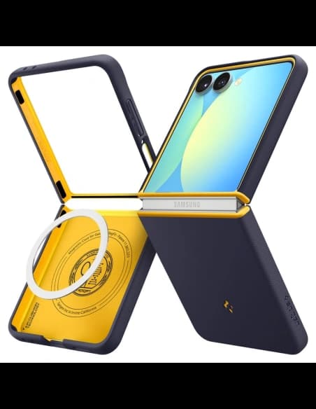 Spigen Nano Pop Mag MagSafe Samsung Galaxy Z Flip 7 Modrá Navy