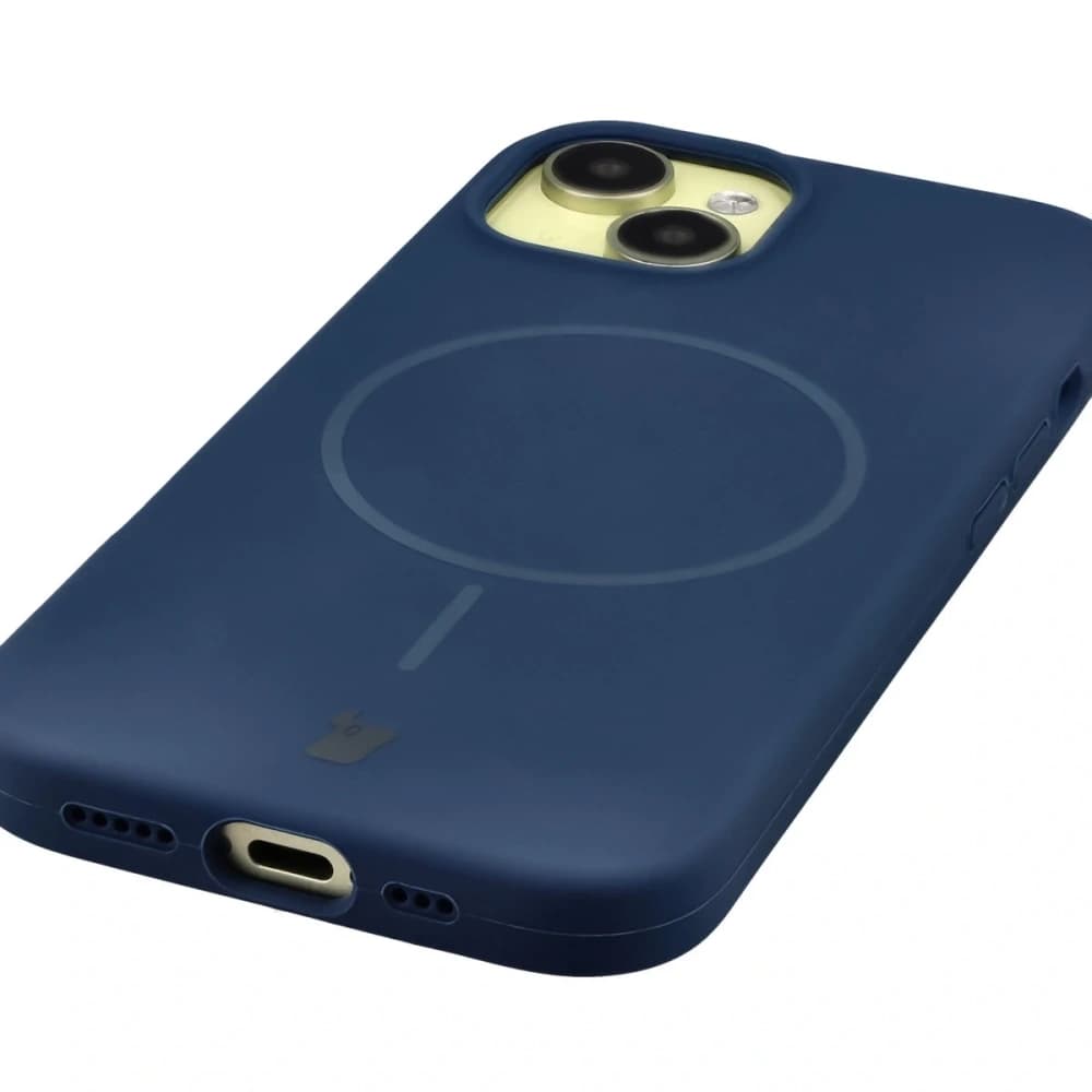 Bizon Soft Case Magnetic Apple iPhone 15 navy blue - 3