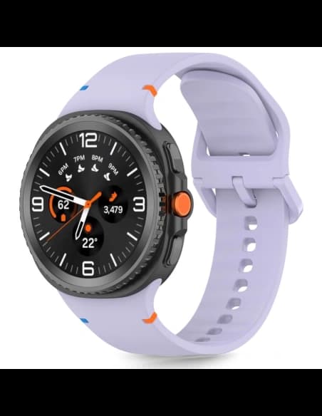 Tech-protect Silicone Samsung Galaxy Watch 8 / Classic (40 / 44 / 46 Mm) Elegant Purple
