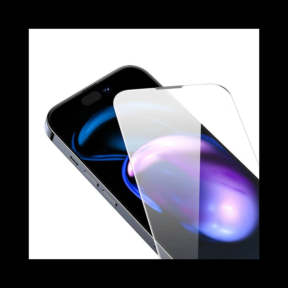 [CR] Baseus Crystal Anti Dust Tempered Glass SGBL160302 0.3mm Apple iPhone 14 Pro Max - 7
