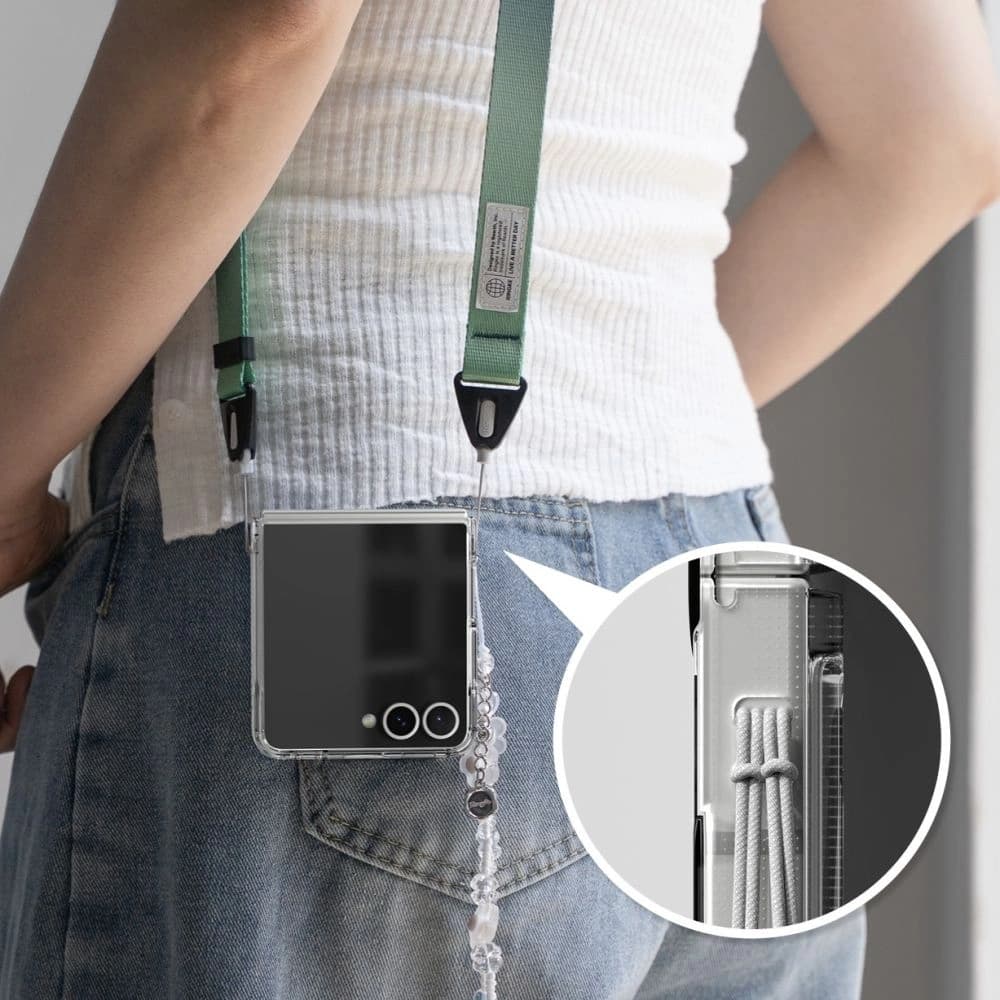 Ringke Fusion Magnetic MagSafe Samsung Galaxy Z Flip 7 Čirý - 8