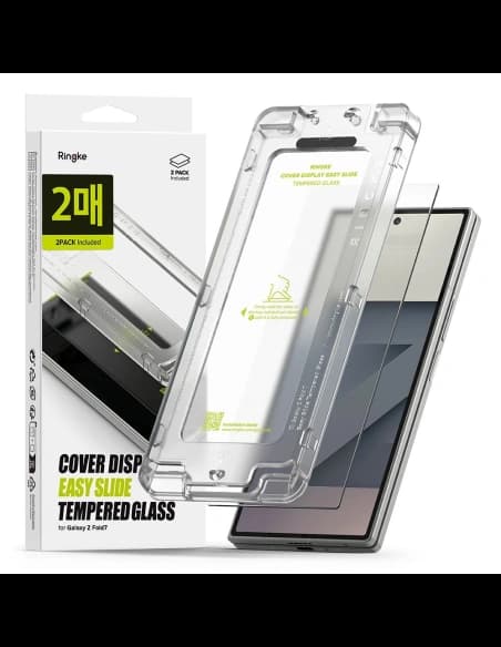 Ringke Cover Display Easy Slide Samsung Galaxy Z Fold 7 Clear [2 PACK]