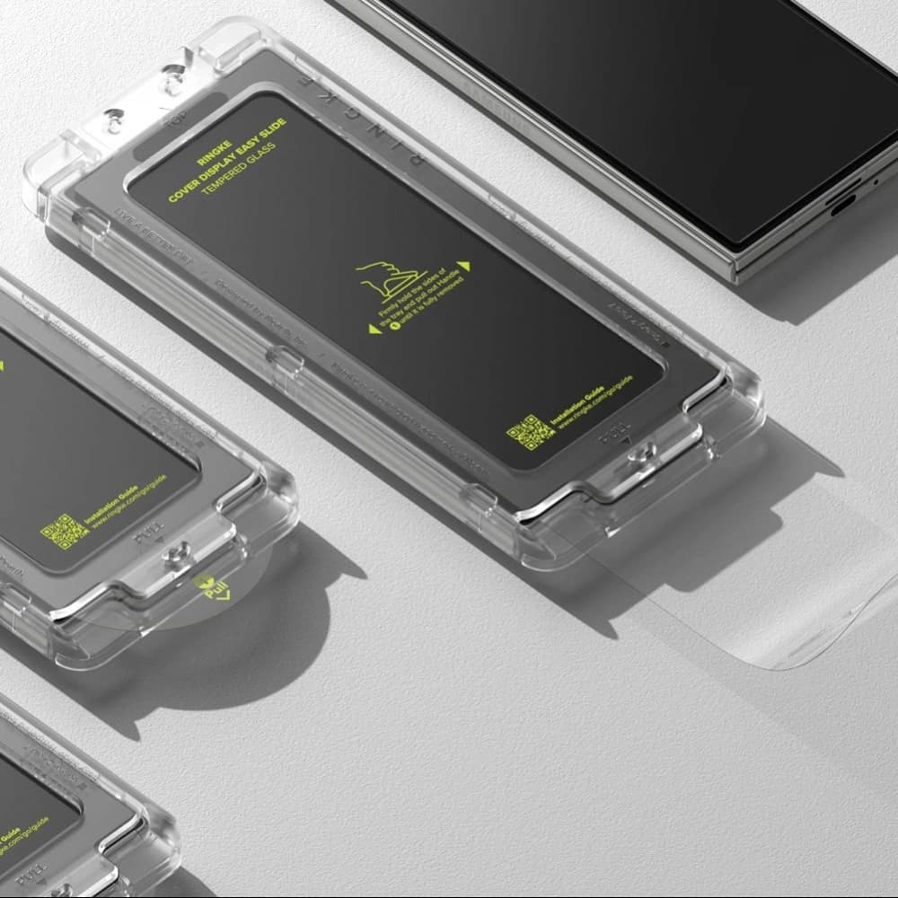 Ringke Borító Kijelző Könnyű Csúszás Samsung Galaxy Z Fold 7 Átlátszó [2 CSOMAG] - 6